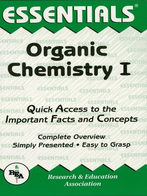 cover image of Organic Chemistry I Essentials